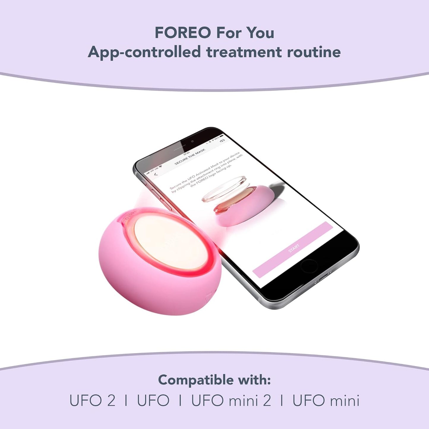 FOREO Call It a Night Revitalizing & Nourishing UFO Activated Mask, 7 Count