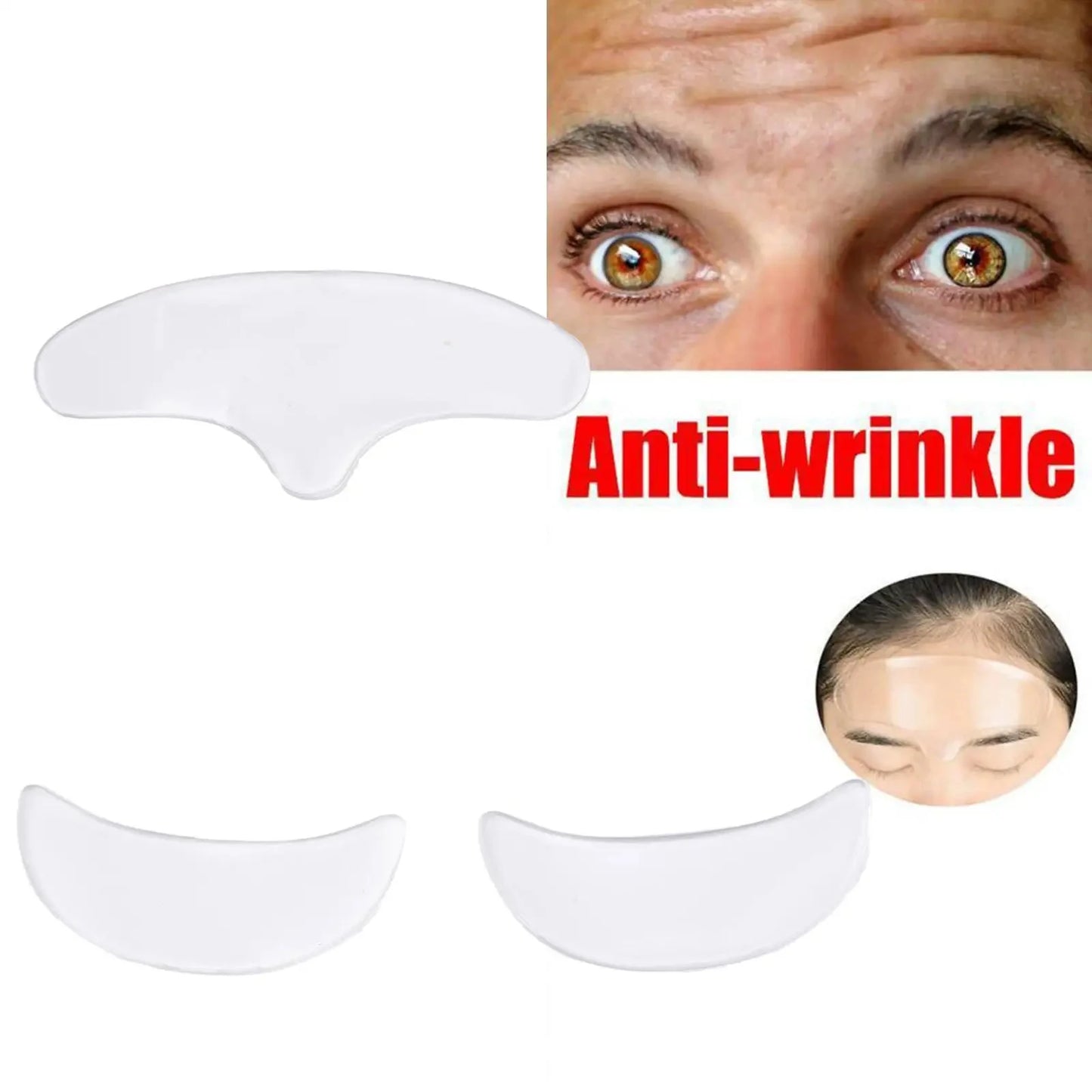 Anti Wrinkle Forehead Patch Forehead Line Removal Gel Patch Eye Mask Firming Lift up Mask Stickers Anti-Aging Face Skin Care