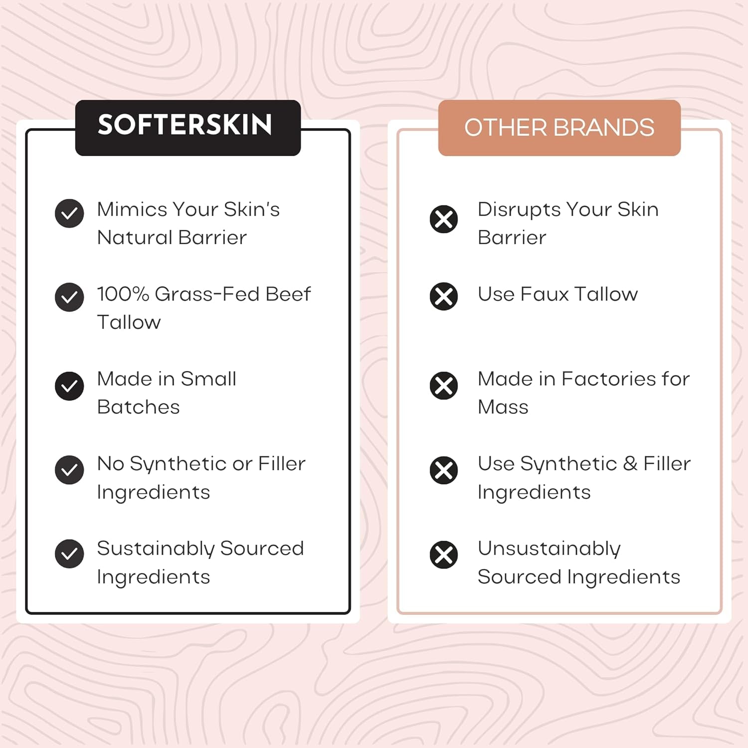 Beef Tallow for Skin (Unscented 4 Oz) - Whipped Tallow Balm for Face and Body - Natural Moisturizer for Sensitive Dry Skin - Handmade Body Butter Lotion - 100% Grass-Fed - Gentle Skincare