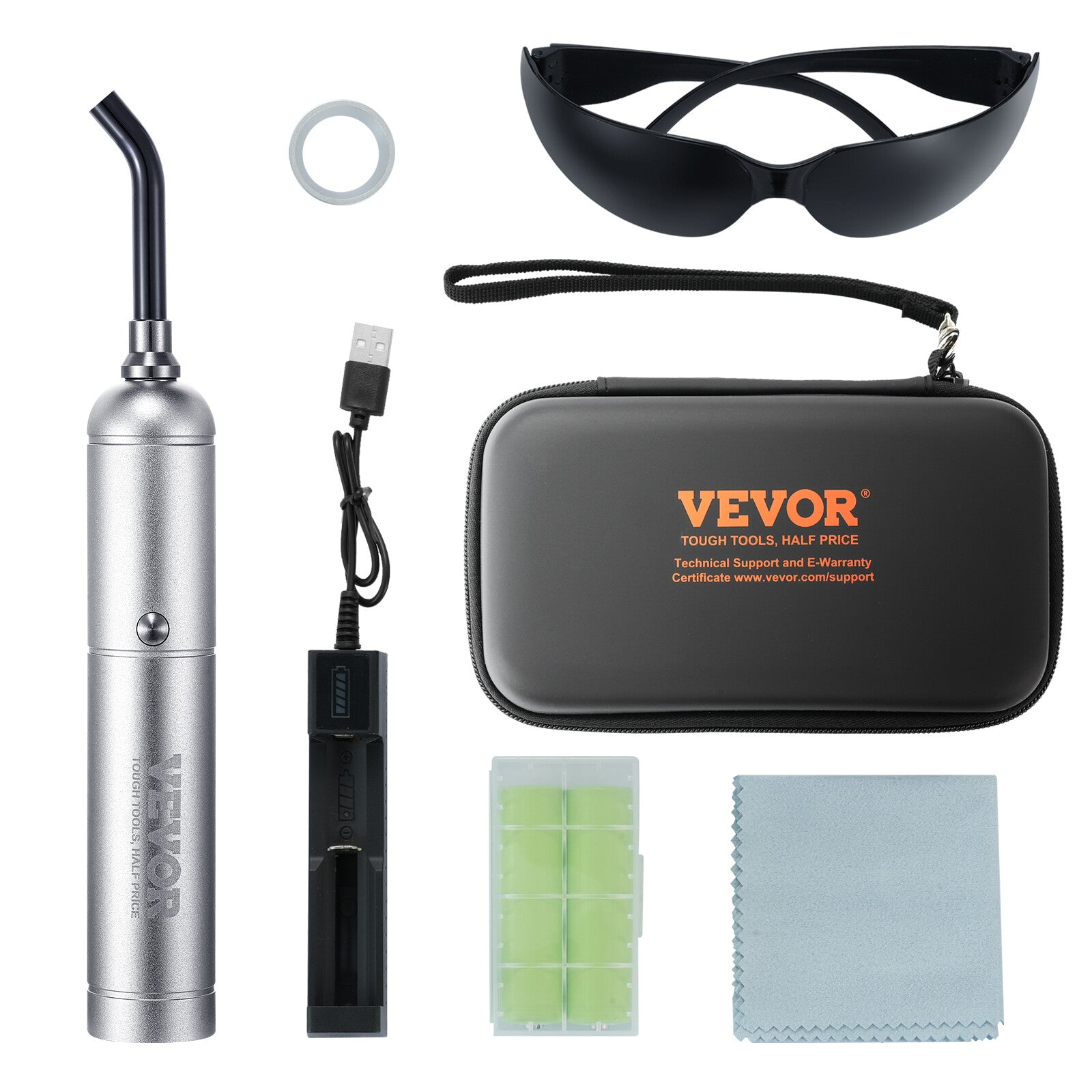 VEVOR Red Light Therapy Device & Removable Tip Facial & Body Light Therapy Wand